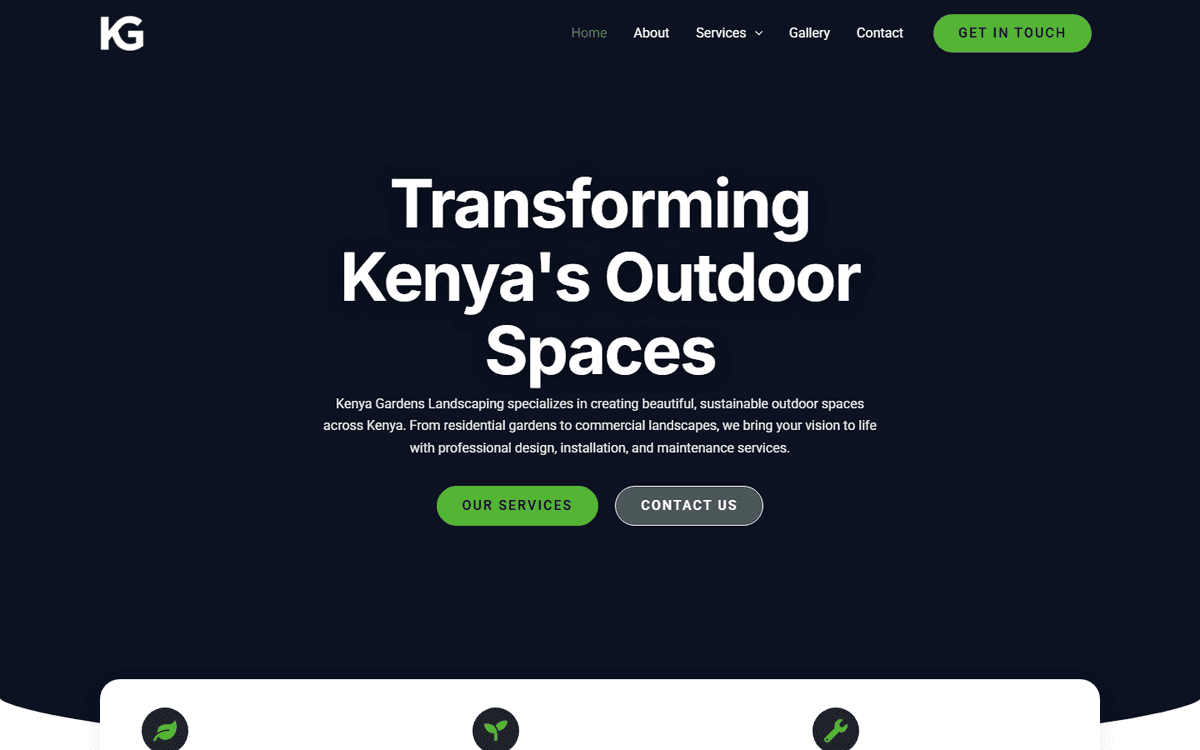 Kenya Gardens Landscaping
